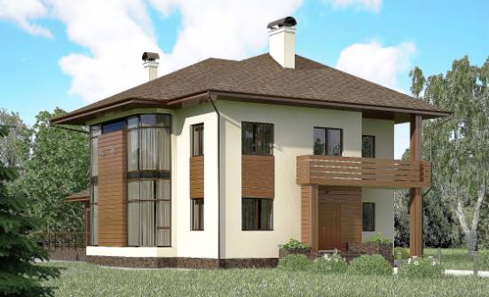 300-001-П Проект двухэтажного дома, большой дом из кирпича Рыбинск | Проекты домов от House Expert