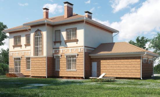 285-001-Л Проект двухэтажного дома, гараж, уютный коттедж из кирпича Тутаев | Проекты домов от House Expert