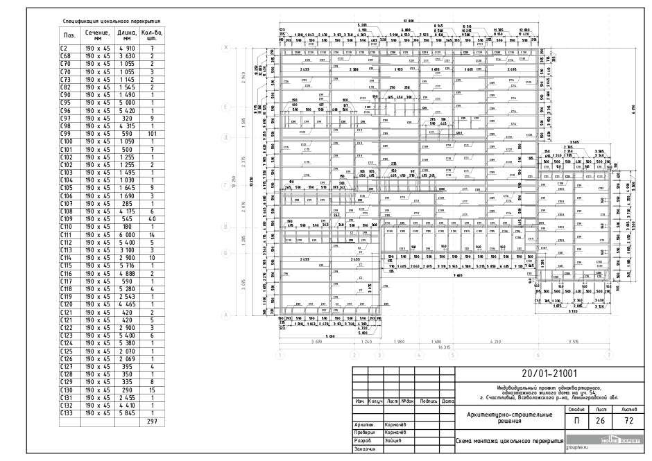 Проект каркасного дома - 