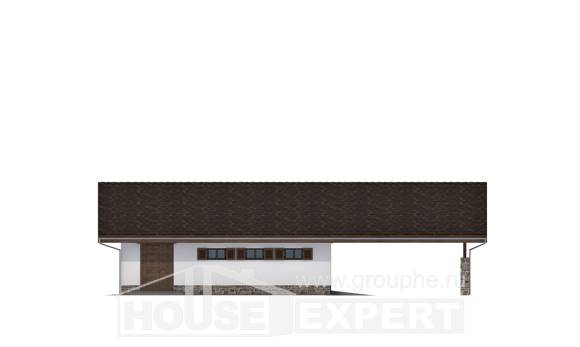 060-005-Л Проект гаража из кирпича Ростов, House Expert