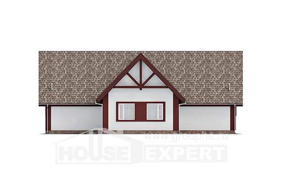 145-002-Л Проект гаража из арболита Углич, House Expert