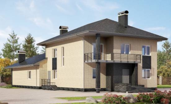 305-003-Л Проект двухэтажного дома, уютный коттедж из керамзитобетонных блоков Тутаев | Проекты домов от House Expert